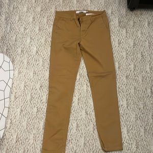 Topman, stretch skinny, beige pants.